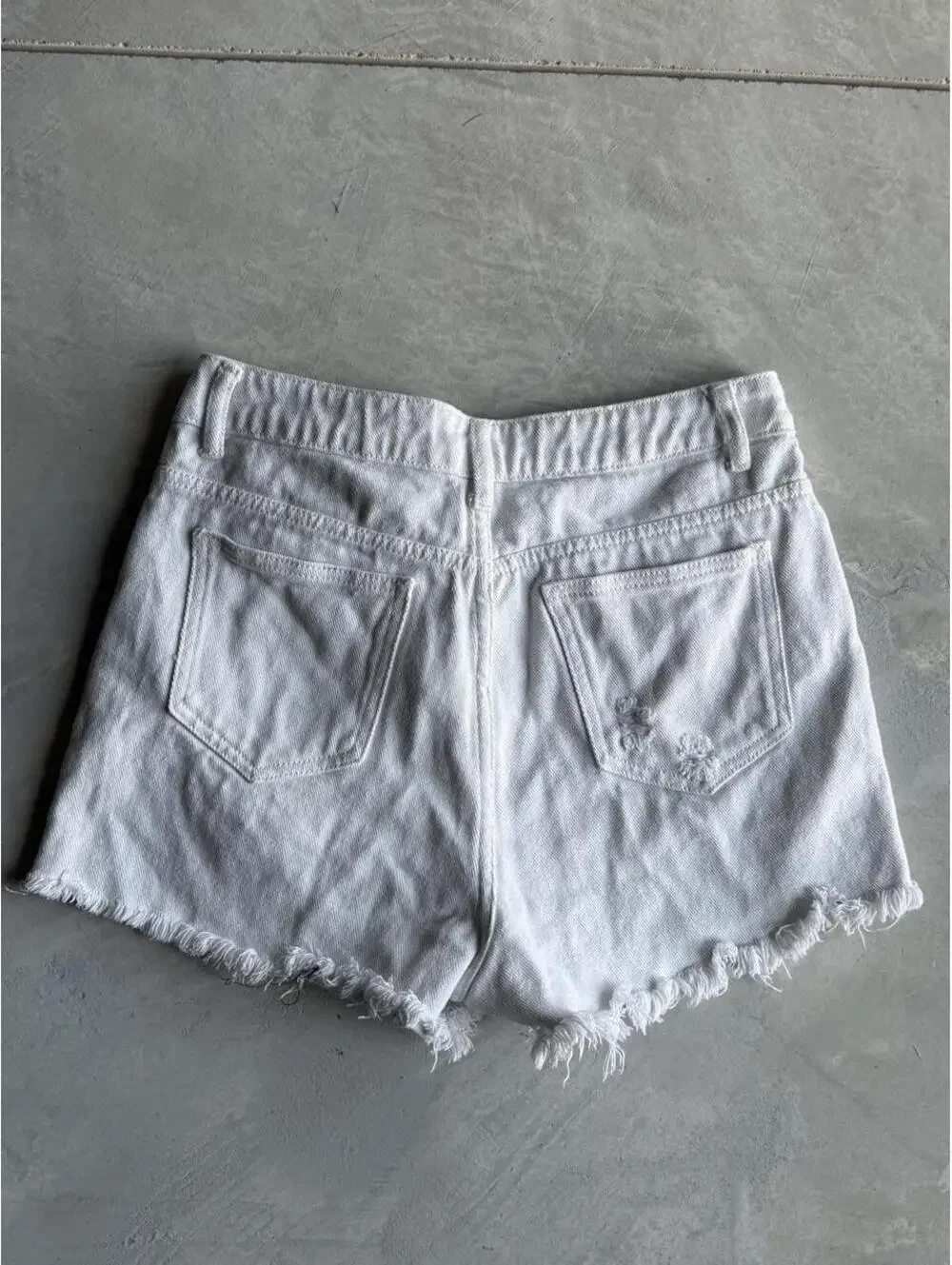 SHEIN Women's White Shorts